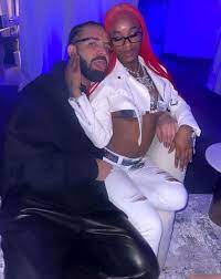Drake Cozies Up to Rapper Sexyy Red in Backstage Photo