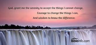 There are many uses of these words today as a way of reminding ourselves to find peace in self. What Is The Serenity Prayer Bibleinfo Com