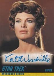 Star Trek (TOS) The Original Series Autograoh A133 Kate Woodville as Natira 