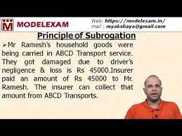 Subrogation is the process through which an insurance company tries to recover costs from another party after paying a claim. Difference Between Subrogation Contribution India Dictionary