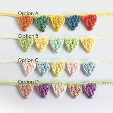 Card making / mini kits / tags & embellishments. Personalisable Bunting Greetings Card Little Conkers