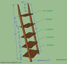 Ladder Shelf Do It Yourself Home Projects From Ana White Ladder Shelf Diy Furniture Diy Ladder