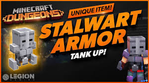 If you find any unique equipment, please let us know via the comments section below! Minecraft Dungeons Unique Item Guide Stalwart Armor Youtube