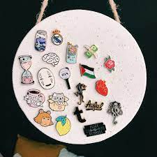 Diy Enamel Pins Display Enamelpins Collection Pin Collection Displays Enamel Pin Display Enamel Pins Diy