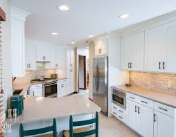 Most kitchen islands are built using at least two kitchen base cabinets. Can I Fit An Island In My Small Kitchen We Ve Got The Answer Bauscher Construction