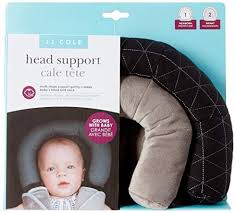 Jj Cole Head Support Newborn Head And Neck Support For Car Seat And Stroller Designed To Adjust With Age Baby Car Seats Car Seat And Stroller Baby Harness