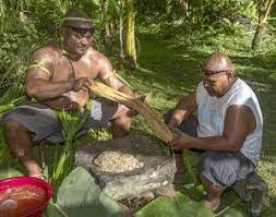 Drinking Kava The Real Way South Pacific Islands Micronesia Kosrae