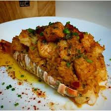 Lobster Tail Jambalaya With Crab Shrimp Sausage And Chicken Whoa Seafood Recipes Lobster Recipes Yummy Seafood