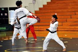 The Kukkiwon Taekwondo Demonstration Team from Korea