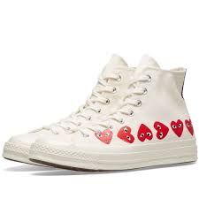 Comme Des Garcons Play X Converse Chuck Taylor Multi Heart 1970s Hi Comme Des Garcons Play Comme Des Garcons Play X Converse Chuck Taylor Multi Heart 1970s Hi Commedesgarconsplay Converse Chuck Taylors Converse Chuck Taylor