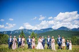 Tia And James S Wedding In Whitefish Montana Montana Wedding Venues Montana Wedding Lakeside Wedding