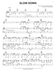 We found one answer for the crossword clue slow, on musical scores. Nichole Nordeman Slow Down Sheet Music Pdf Notes Chords Pop Score Piano Vocal Guitar Right Hand Melody Download Printable Sku 170471