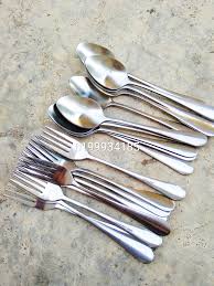Sendok dan garpu bila terbuat dari bahan plastik, dll. Loyang Acuan Sudu Garfu Hotel Stainless Steel Facebook