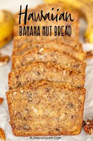 Hawaiian Banana Nut Bread Loaded With Pineapple And Coconut Seriously Delicious Can M Banana Nut Bread Recipe Banana Nut Bread Hawaiian Banana Bread Recipe