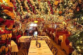 This Nyc Restaurant Puts Up 60 000 Worth Of Christmas Ornaments Nyc Christmas Nyc Ornament Christmas Wonderland