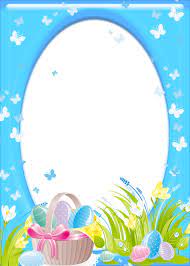 Easter Transparent Png Frame Gallery Yopriceville High Quality Images And Transparent Png Free C Easter Picture Frames Easter Photo Frames Easter Pictures