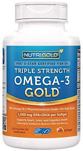 Omega 3 Fish Oil Nutrigold Triple Strength Omega 3 Gold 180 Softgels 1000 Mg Epa Dha With 85 Omega 3s Fish Oils Supplements Fish Oil Fish Oil Benefits