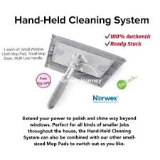 Maybe you would like to learn more about one of these? Norwex Window Cloth Mop Pad With Baclock Ready Stock Shopee Malaysia