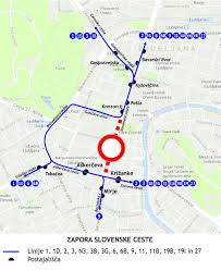 Tam se mala franja odcepi in nadaljuje skozi kozarje. Obvoz Linij Lpp Zaradi Kolesarskega Maratona Franja Ljubljanski Potniski Promet