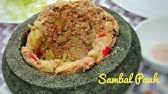 Sambal ini dicampur dengan irisan buah mangga muda (bahasa sambal yang umum ditemukan di indonesia. Sambal Belacan Mangga Simple Senang Sedap Youtube