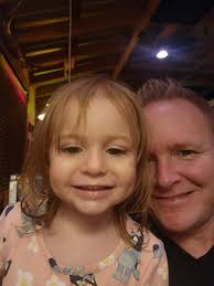 My Birthday girl. Arya is the big 2 today.🎂❤️