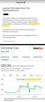 If you submit an after hours order, it will be entered in the after hours session. Yesterday Many Robinhood Users Had Their Stocks Sold Without Their Consent Around 11 30am At The Same Time There Was A Massive Drop In The Value Of Gme Stocks The Amount Of Control