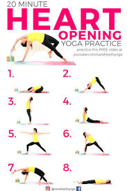 Click Through For The Free Video 20 Minute Heart Opening Yoga Practice By Sarahbethyoga Basic Yoga Poses Yoga Help Yoga Postures