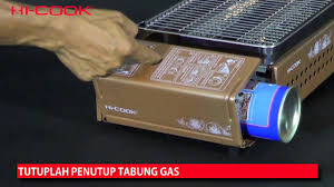 Pemanggang ini sangat hemat gas serta ramah lingkungan karena tidak berasap dan terbuat dari stainless steel yang mudah untuk dibersihkan serta dilengkapi juga dengan quart glass tahan panas. Kompor Gas Pembakaran Sate Komporkita