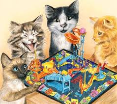 Mouse Trap Cats Playing Game Cat Playing Cats Cat Design