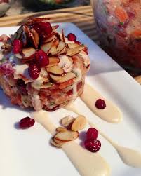Voila Un Tartare De Saumon Qui Ne Manque Pas De Texture En Bouche Food Cooking Recipes Tartare Recipe