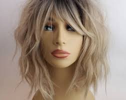 Brooke Short Wig Chic Wig Lots of Layers Medical Wig Fashion Wig Wig  Highlighted Brown and Blonde Chemotherapy Alopecia Lisa Rinna Vibes