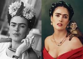 Biografia De Frida Kahlo Completa Salma Hayek Homenajea A Frida Kahlo Con Motivo De Su Cumpleanos Numero 112 Salma Hayek Frida Kahlo Beautiful Eyes