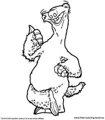 A4 printable free ice age coloring pages. Ice Age Coloring Pages Learny Kids