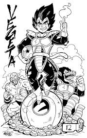 Inktober Day 12 Vegeta I Always Liked The Shoulder Pads On The Saiyan Armor Saiyan Armor Anime Dragon Ball Super Anime Dragon Ball