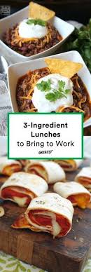 19 Three Ingredient Lunch Ideas Easy Healthy Lunches Quick Lunch Recipes Quick Healthy Lunch