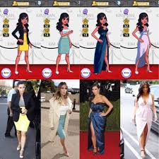 Real Looks From Kim Kardashian Hollywood Kim Kardashian Hollywood Game Kim Kardashian Gaming Clothes