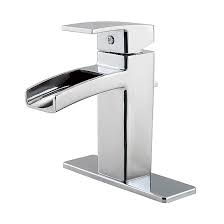 Bathroom sink tap replacement spindles for windsor. Price Pfister Pfister Kamato Lavatory Faucet Polished Chrome 1 Handle F042 Mdoc Rona