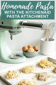 Kitchenaid Pasta Recipe Recipe Kitchen Aid Pasta Recipe Kitchen Aid Recipes Homemade Pasta Recipe