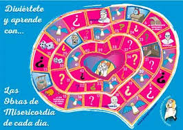 Juego de la oca reglas para niños. El Juego De La Misericordia Tablero Y Reglas Del Juego Por Javier Leoz Manualidades De La Biblia Para Ninos Reglas Del Juego Misericordias