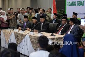 Sidang isbat untuk menetapkan 1 syawal 1441 hijriyah atau perayaan idul fitri tahun 2020 masehi akan digelar kementerian agama. Sidang Isbat Putuskan Awal Puasa Pada Hari Sabtu Republika Online