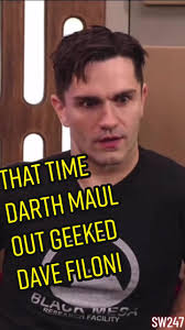Sam Witwer Shares Epic Moment with Dave Filoni