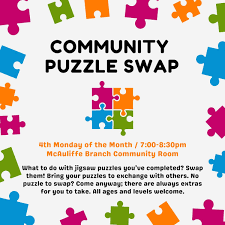 It gives you plenty of game options. Framingham Library On Twitter Community Puzzle Swap Monday September 27 7 8 30pm Mcauliffe Branch Library Full Info Here Https T Co Fuj97rvdz3 Cityofframingham Framinghampubliclibrary Fplreads Https T Co Siqazazpsd