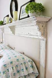 Happy At Home Headboard With Shelves Farmhouse Headboard Headboard Diy Easy