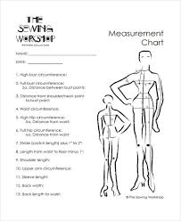 Measurement Chart Templates 9 Free Word Pdf Format