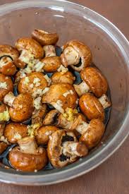 Ginger Garlic Teriyaki Mushrooms Skewers Plating Pixels