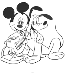 \in private life, mickey is married to minnie.\ Mickey And Minnie Mouse Coloring Pages To Download And Print For Free Coloring Library