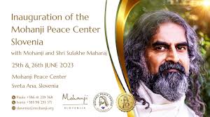 Inauguration of the mohanji peace center in slovenia