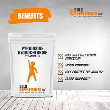 Adequate blood levels of b6 may be associated with lower risk of cancers, compared to low blood levels. Amazon Com Bulksupplements Com Vitamin B6 Pyridoxine Hcl Powder Nerve Support Vitamin B6 Vitamins Pregnancy Prenatal Dog Vitamins 1 Kilogram Health Personal Care