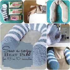 Make A 3 Heat Pad In 10 Minutes For Maximum Holiday Stress Relief Diy Heating Pad Sewing Projects Sewing