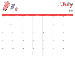 It was first named quintillis, meaning fifth month in latin. 2021 And 2022 Printable Calendars For Kids Imom
